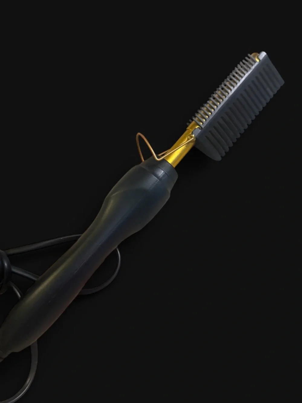 Gold Metal Styling Comb